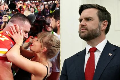 JD Vance warns NFL referees against Chiefs favoritism after Travis Kelce, Taylor Swift engagement