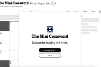 The New York Times Mini Crossword Is No Longer Free to All: Here’s One Way to Play