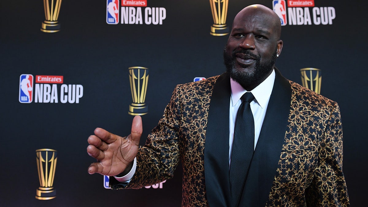 Shaq at the NBA Cup