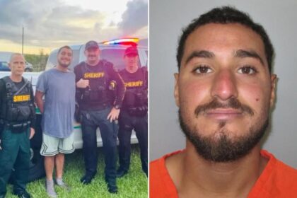 Illegal immigrant flashes beaming smile after allegedly fighting with federal officer during arrest