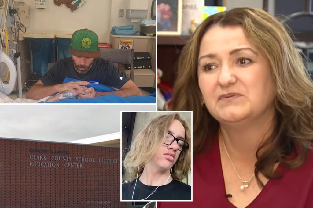 Vegas principal rehired less than 2 years after student Jonathan Lewis, 17, was beaten to death by mob of classmates
