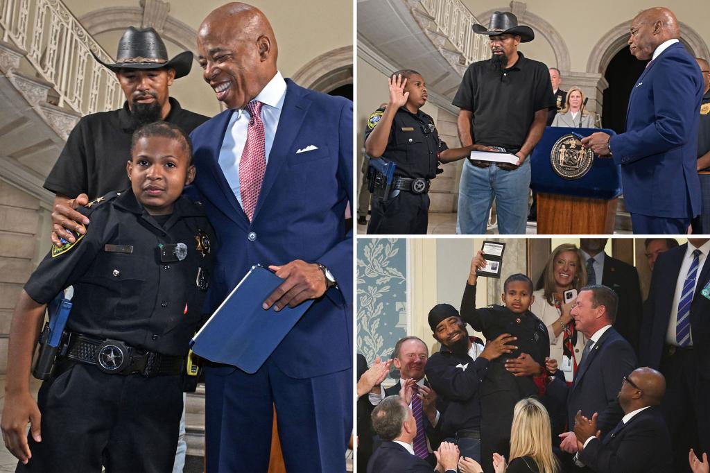 Brave teen cancer survivor DJ Daniel sworn into Adams administration in touching ceremony