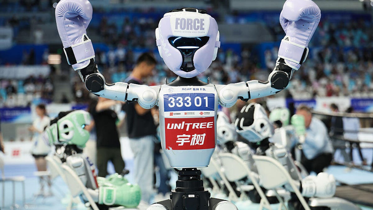Beijing’s ‘Robot Olympics’ Are Off and Running (and Falling)