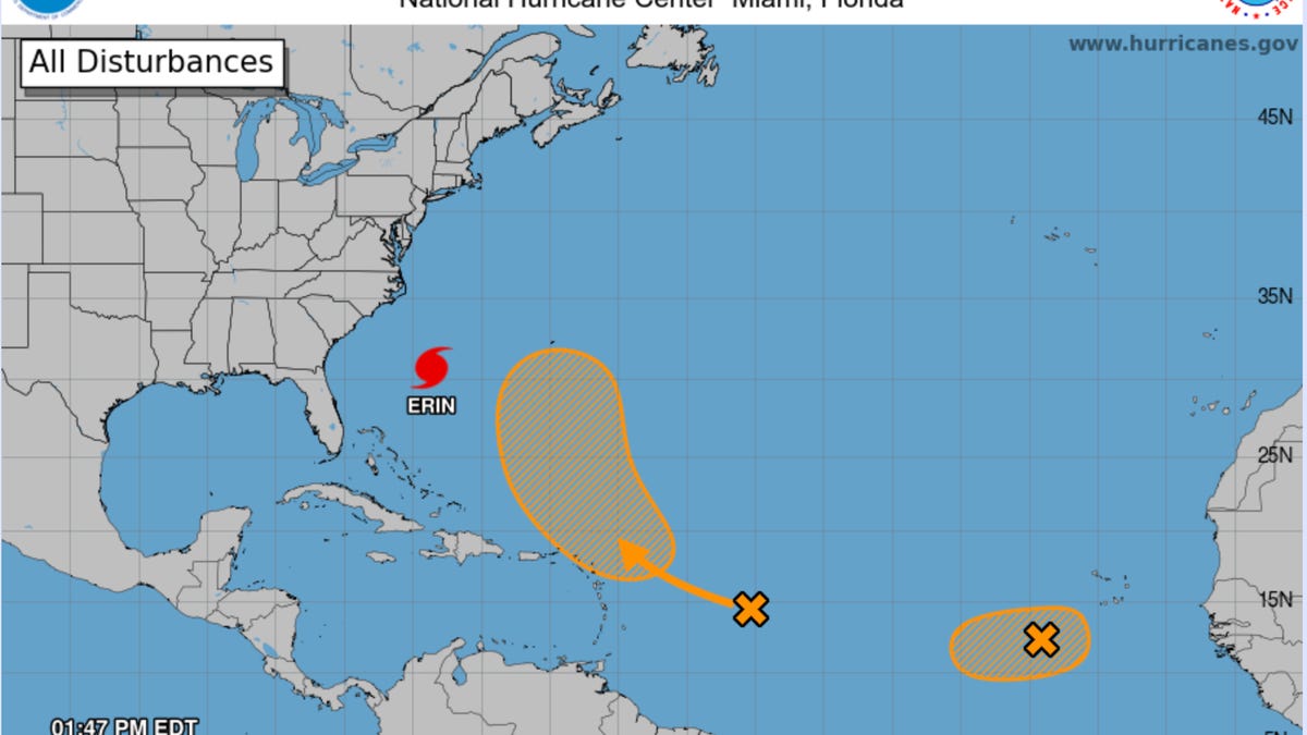 How to Track Hurricane Erin: See Which States Are Currently at Risk