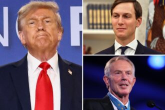 Jared Kushner and Tony Blair join Trump for Gaza ‘policy meeting’ at the White House 