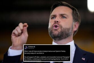 JD Vance curses out senators after heated RFK Jr. hearing: ‘Full of s–t’