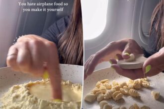 I make my own meals on airplanes — trolls say it’s disgusting and unhygienic but fresh food is just better