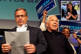 Josh Kraft, son of billionaire Patriots owner, drops out of Boston mayor’s race against Michelle Wu