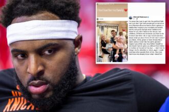 Knicks center Mitchell Robinson slams critics, defends expressing condolences to Charlie Kirk’s family