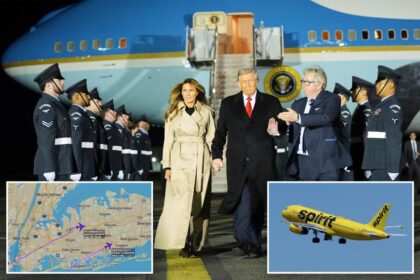 Spirit Airlines pilots scolded by air traffic control for flying too close to Air Force One: ‘Get off the iPad!’