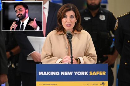 NY Gov. Hochul using Zohran Mamdani as shield from lefty Dems — by banking on his anti-Trump cred, insiders say