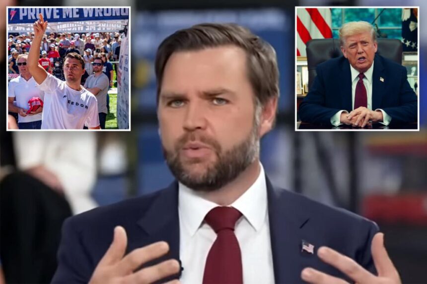 Vance describes ‘tough moment’ he broke news of Charlie Kirk’s assassination to Trump, Oval Office