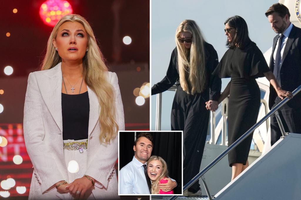 Charlie Kirk’s widow Erika recalls Usha Vance’s support in aftermath of his death: ‘Exactly what I needed to hear’