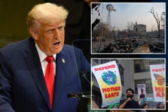 Trump calls climate change policy ‘greatest con-job ever perpetrated’, faults it for West’s decline