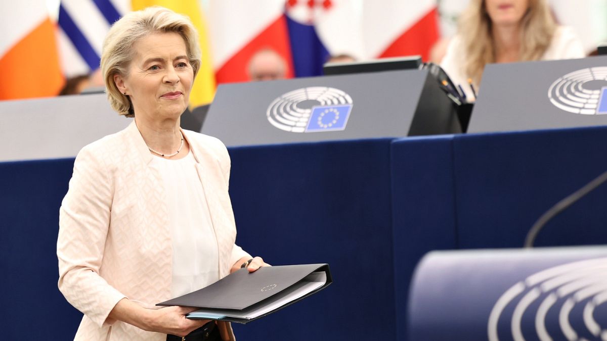Follow live: Ursula von der Leyen delivers State of the EU speech