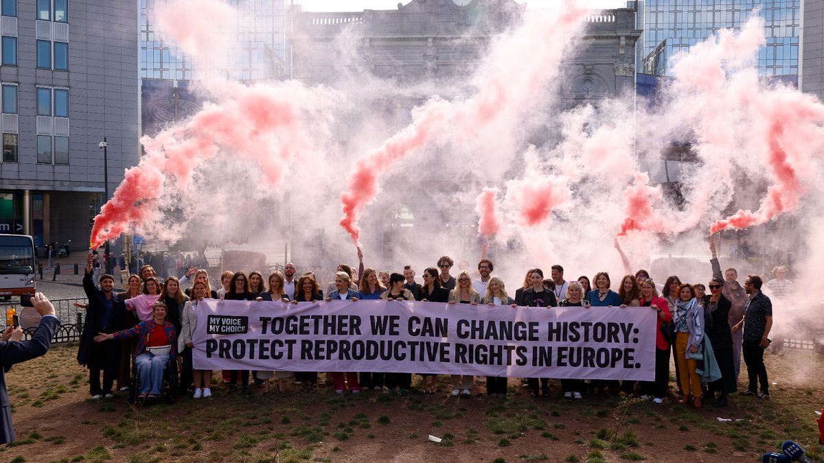 Petition to make abortion access easier given to European Commission
