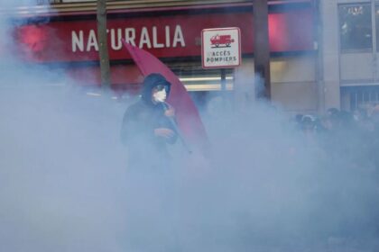 French budget cut strikes turn violent amid clashes in Paris