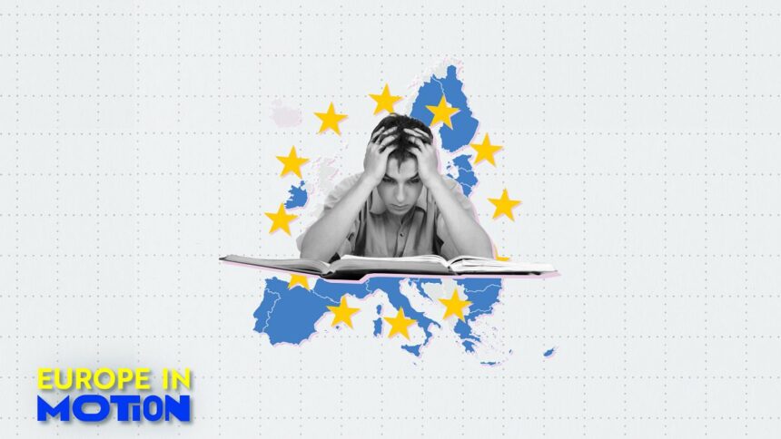 How many students in the EU suffer from mental health problems?