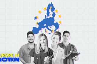 Which EU countries have the most healthcare workers amid shortages?