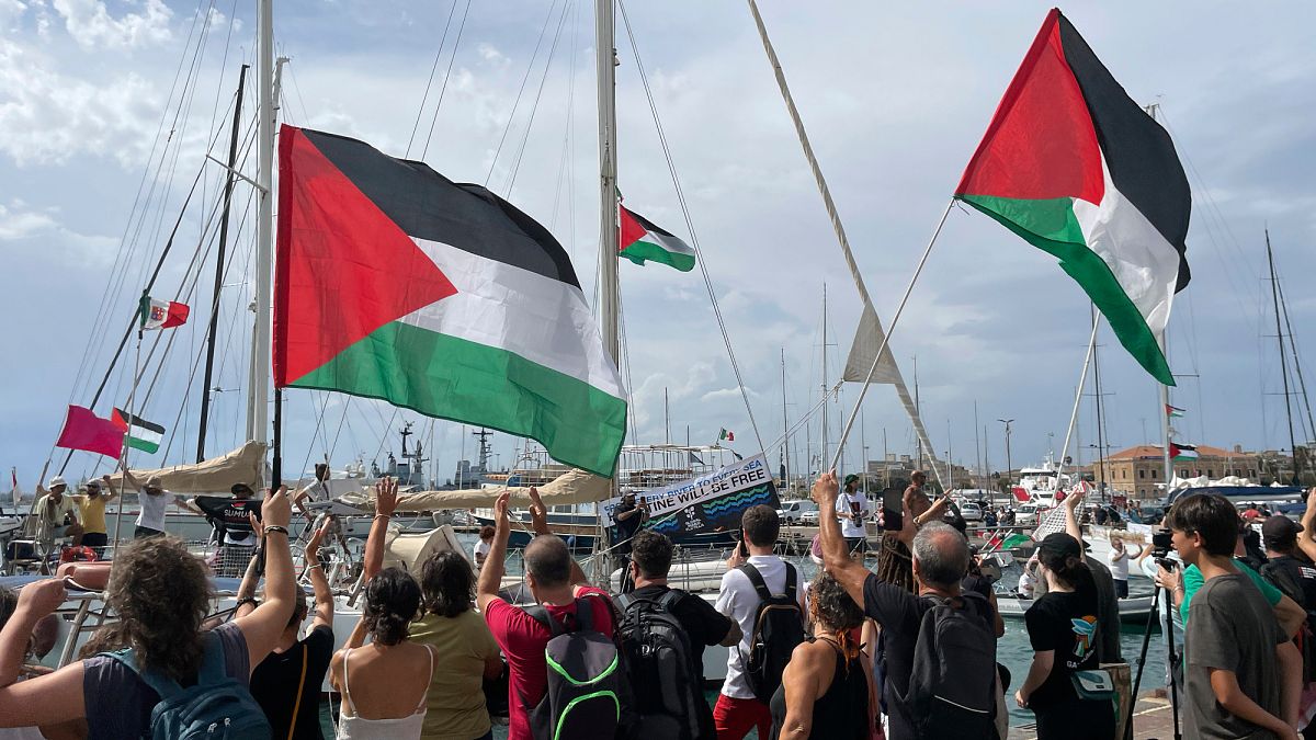 European aid flotilla sails to Gaza, with four MEPs aboard