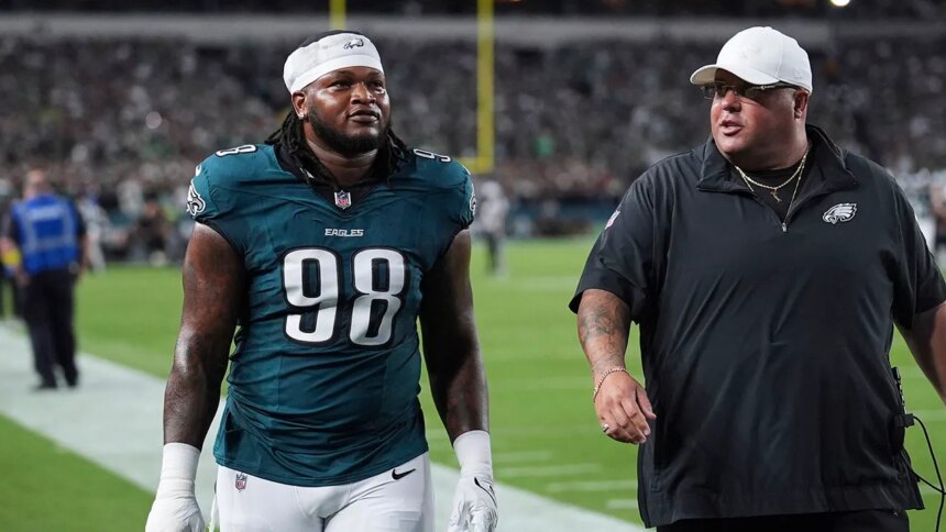 NFL world furious after Eagles’ Jalen Carter gets ejected for spitting on Cowboys star