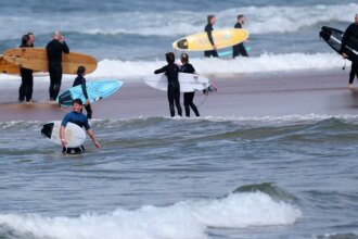 ‘Large shark’ kills man at Australian beach, with witness describing hearing screams of ‘don’t bite me!’