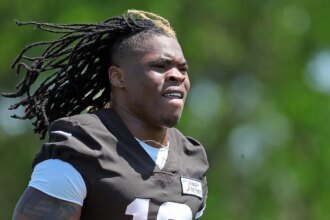 Browns’ Quinshon Judkins finally signs rookie contract just before season begins