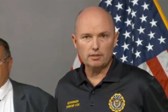 Gov Spencer Cox declares Charlie Kirk killing a ‘political assassination’ at Utah campus