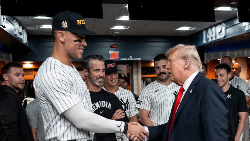 Aaron Judge hits 2 home runs after meeting Trump, who called him a ‘fantastic player’