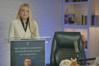 Erika Kirk breaks silence after husband Charlie’s assassination with address at Turning Point USA headquarters