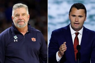 Auburn coach Bruce Pearl says Charlie Kirk was assassinated because ‘they couldn’t beat him’ in tribute
