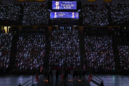 Charlie Kirk vigils held at universities across America following assassination of conservative activist