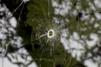 Gunfire erupts outside California news station as employees work inside building