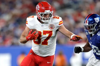 Chiefs’ Travis Kelce, Andy Reid get into sideline confrontation vs Giants