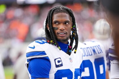 Cowboys’ CeeDee Lamb could miss 3-4 weeks after suffering high ankle sprain in loss to Bears: report