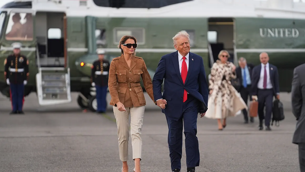 Man arrested for allegedly pointing laser at Marine One helicopter carrying President Trump near White House