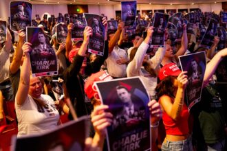 Turning Point USA draws 2,000 at first tour event since Kirk’s assassination