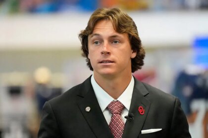 Oklahoma quarterback John Mateer to miss significant time after hand surgery