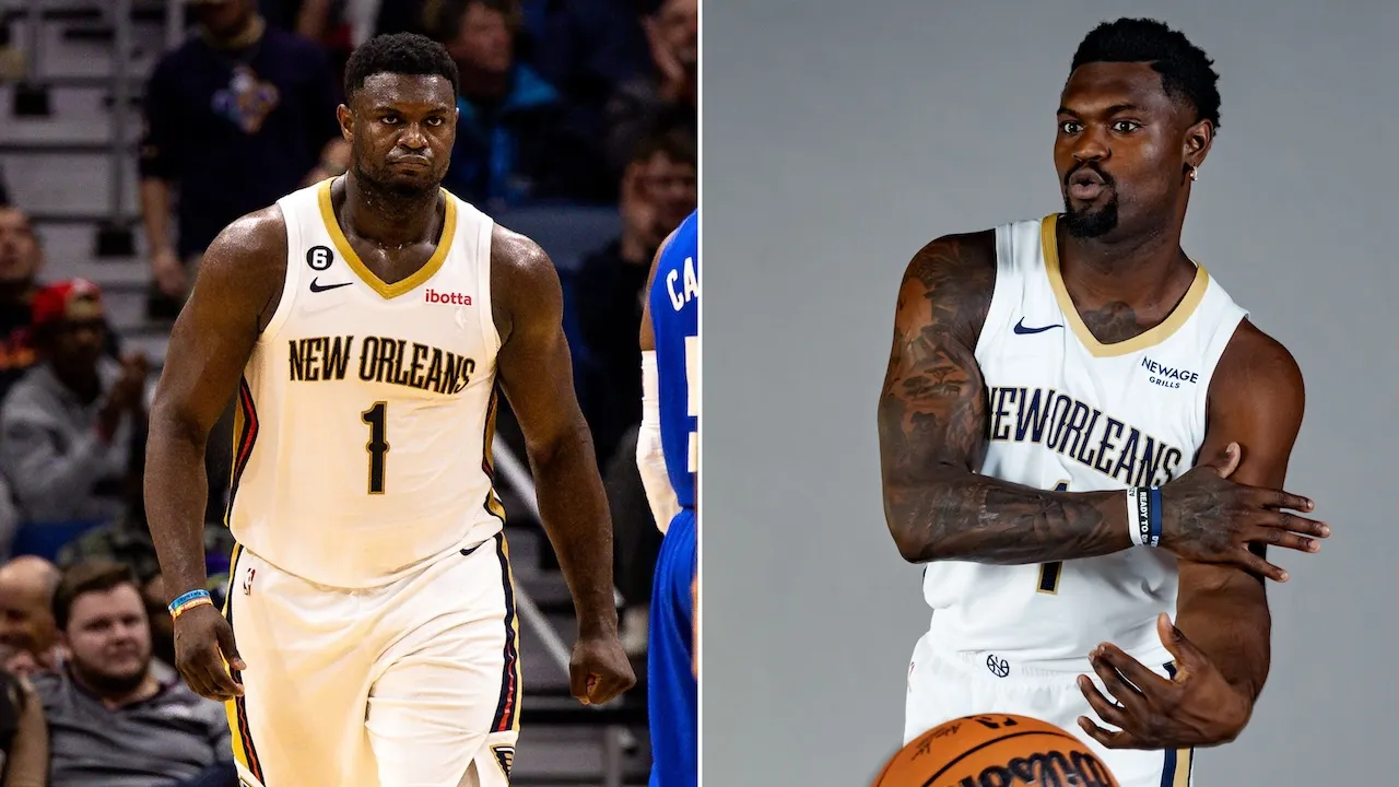 NBA star Zion Williamson shows off body transformation after intense summer training