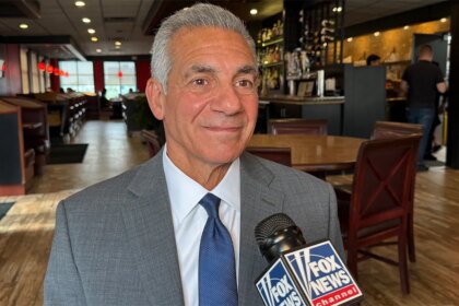Republican aiming to flip blue state rips Dem rival for blaming ‘everything on Trump’