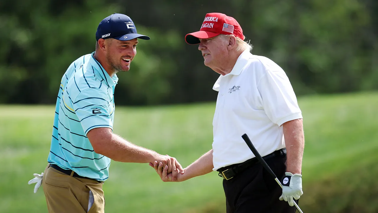 Bryson DeChambeau says Trump can ‘inspire us to victory’ at Bethpage Black Ryder Cup