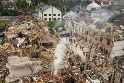 Russia launches massive drone and missile barrage on Ukraine hitting Kyiv, other targets throughout country