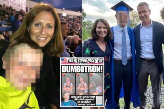 Astronomer CEO Andy Byron, wife spotted wearing wedding rings, enjoying beach outing months after Coldplay kiss cam scandal: report