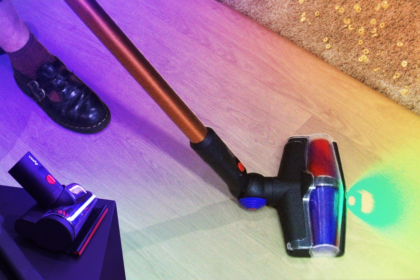 I Tried It: Dyson’s Newest Stick Vac Empties So Neatly, I Could Do It in Bed