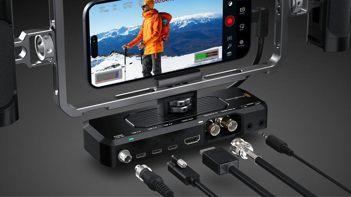 Turn Your iPhone 17 Into a Pro Cinema Rig With Blackmagic’s New ProDock