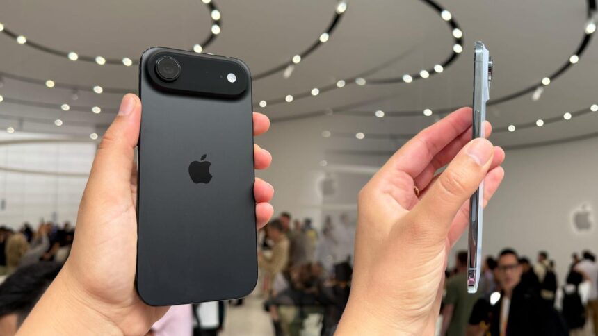 I Held Apple’s Wildly Thin iPhone Air. I’m Both Impressed and Intrigued