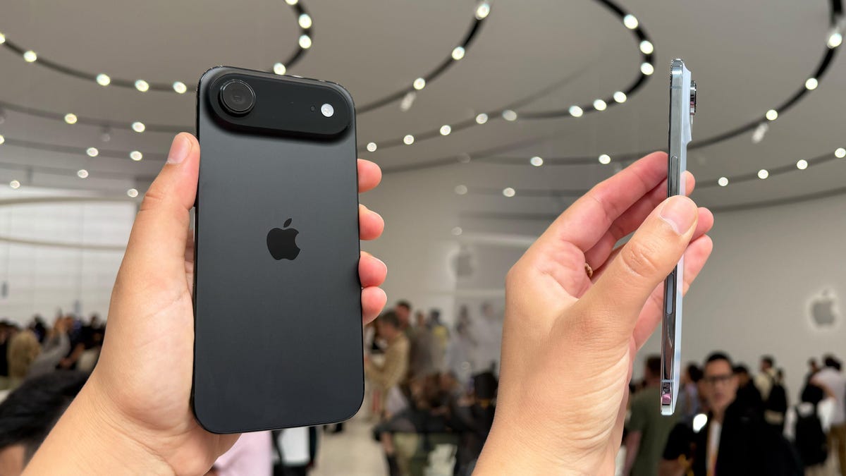 I Held Apple’s Wildly Thin iPhone Air. I’m Both Impressed and Intrigued