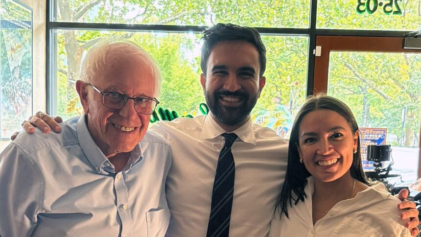 Viral photo shows Bernie Sanders, AOC and Mamdani together in NYC ahead of ‘Fighting Oligarchy’ rally