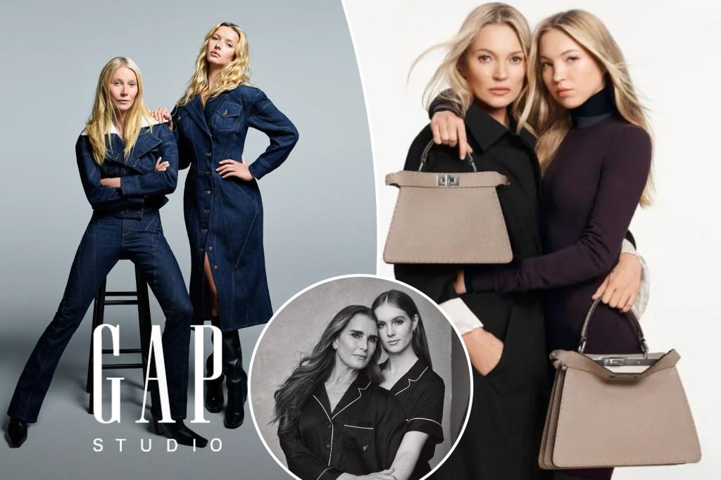 Don’t mind the age gap: Gwyneth and Apple are the latest mom-daughter celeb duo in starry ad campaigns
