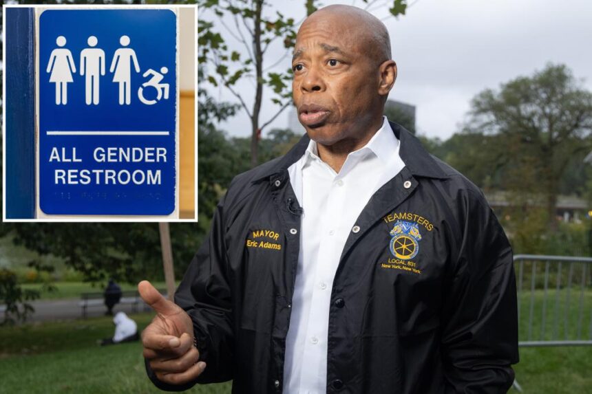 Mayor Adams goes on bizarre, anti-DSA rant on campaign trail: ‘I’m not for boys going into the same bathroom with little girls’
